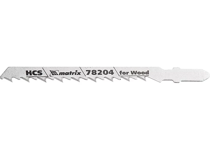 Полотна для электролобзика по дереву 3 шт T144D 75 х 4мм HCS MATRIX Professional 78204 купить в Нягани