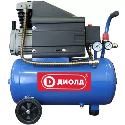 Компрессор маслянный поршневой прямой Диолд КМП-2000-24 купить в Нягани