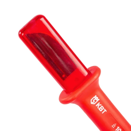 Нож электрика диэлектрический КВТ НМИ-12 с прямым лезвием (92313) купить в Нягани