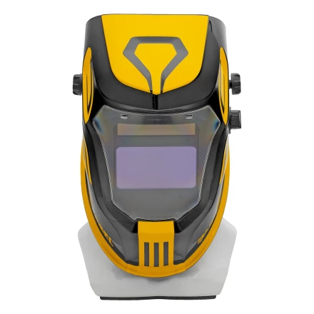 Щиток защитный лицевой (маска сварщика) F9, см. окно 100x60, Real Color, DIN 4-8/9-13// Denzel 89718 купить в Нягани