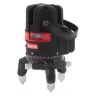 Лазерный уровень ML 06 Green, 30 м, 520 нм, аккумулятор Li 2800 мАч, резьба 5/8" Matrix 35067 купить в Нягани