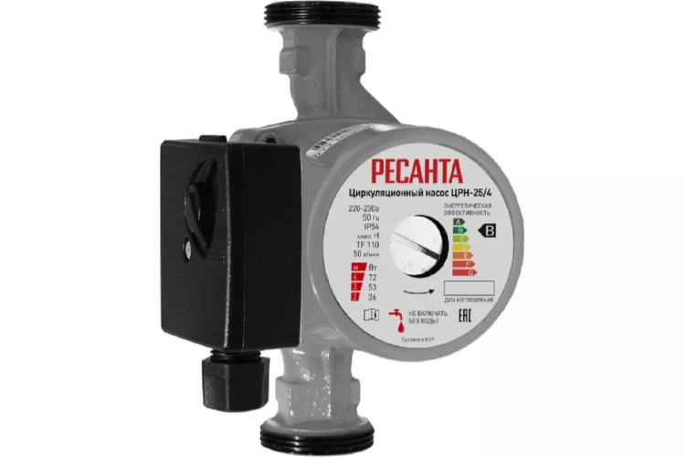 Циркуляционный насос Ресанта ЦРН-25/4 77/7/1 купить в Нягани