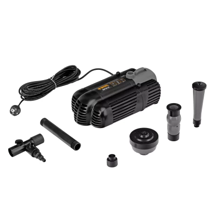 Насос фонтанный FNP90-39, 92 Вт, подъем 3,9 м, 3200 л/ч, колокольчик/каскад/гейзер Denzel 99033 купить в Нягани