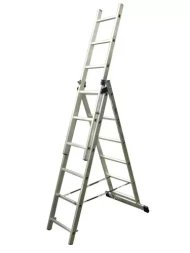 Лестница трехсекционная 3х 11 ступеней "Энкор" 69685