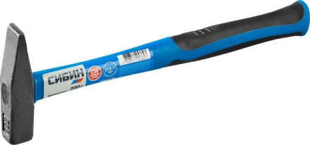 Молоток слесарный 200 г с фиберглассовой рукояткой, СИБИН 20047-02 20047-02 купить в Нягани