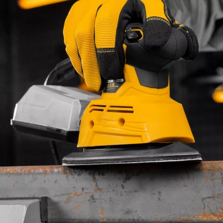 Треугольник абразивный на ворc. подложке под &quot;липучку&quot;, перф., P 600, 150х150х100 мм, 5 шт. Denzel 738697 купить в Нягани