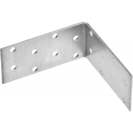 Крепежный угол ЗУБР &quot;МАСТЕР&quot; равносторонний, 40х80х80мм, 1шт 310206-040-080 купить в Нягани