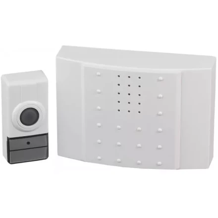 Звонок СВЕТОЗАР &quot;ЛИРА&quot; радиочастотный беспроводной, 16 мелодий, 4,5В SV-58062 купить в Нягани