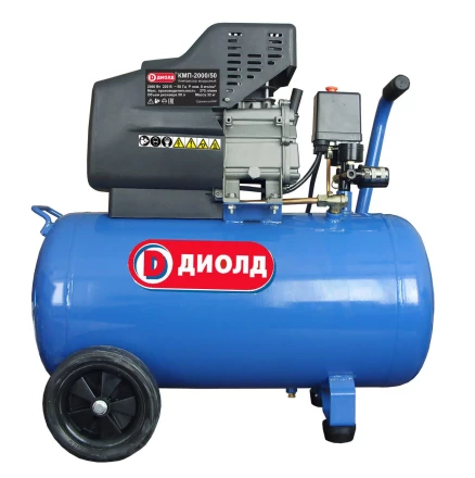 Компрессор маслянный поршневой прямой Диолд КМП-2000-50 купить в Нягани