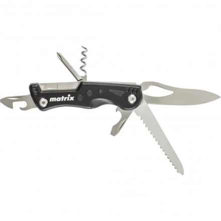 Нож многофункциональный 7 функций в чехле 107 мм Matrix 17624 купить в Нягани