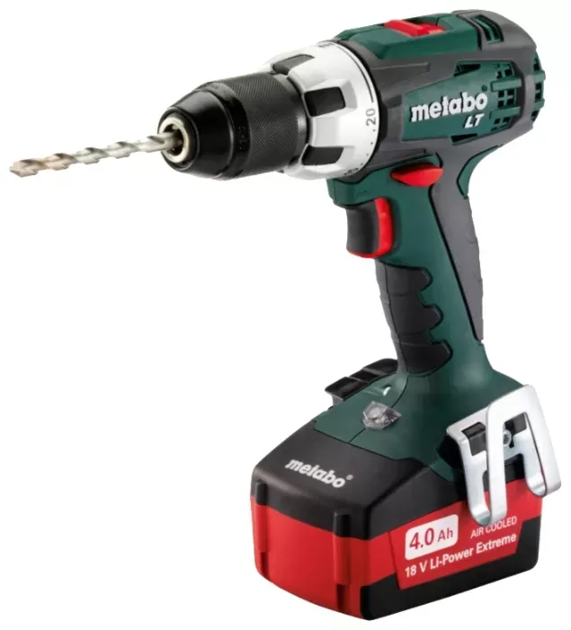 Дрель-винтоверт аккумуляторная Metabo BS 18 LT 18В, 2х4.0Ач, LiIon в кейсе купить в Нягани