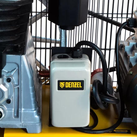 Компрессор воздушный, ременный привод BCI5500-T/200, 5.5 кВт, 200 литров, 850 л/мин Denzel 58128 купить в Нягани