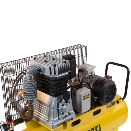 Компрессор воздушный, ременный привод BCI5500-T/200, 5.5 кВт, 200 литров, 850 л/мин Denzel 58128 купить в Нягани