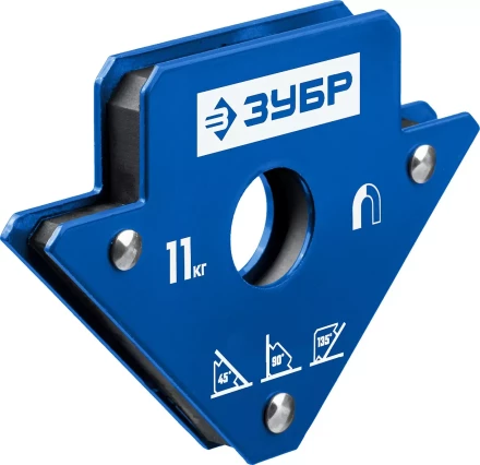 ЗУБР УМ-3, 11 кг, угольник магнитный для сварочных работ, Профессионал (40050-11) купить в Нягани