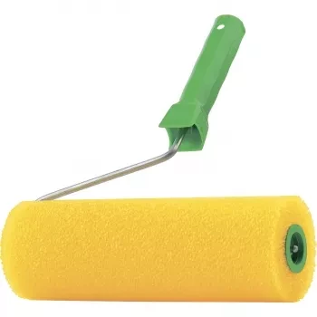 Валик &quot;СТРУКТУРНЫЙ&quot; поролоновый с ручкой, &quot;гладкий&quot;, 240 мм СИБРТЕХ 80234 купить в Нягани