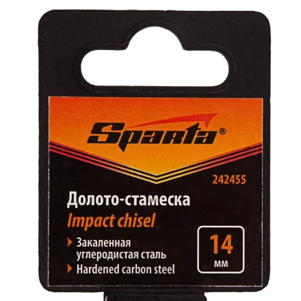 Долото-стамеска 14 мм, деревянная рукоятка// Sparta 242455 купить в Нягани