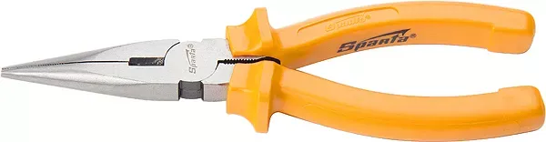 Длинногубцы Classic 160 мм прямые шлифованные пластмассовые рукоятки  SPARTA 17157 купить в Нягани