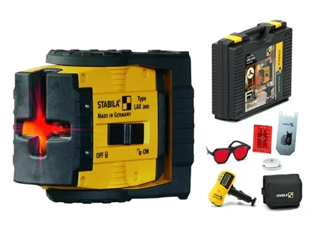 Уровень лазерный тип LAX 200 Complett set + REC 210  STABILA купить в Нягани
