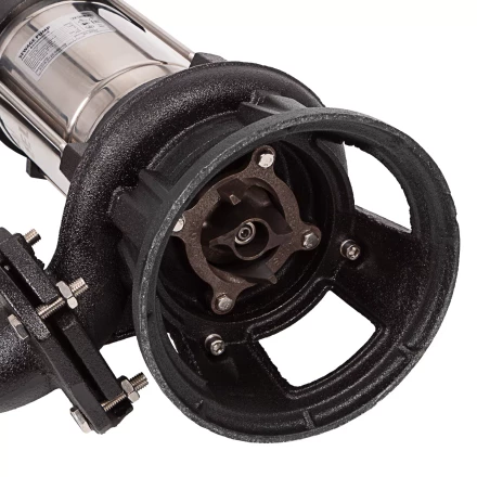 Фекальный насос Denzel FP1800-KS, 1800 Вт, напор 17 м, 26000 л/ч, нож-измельчитель купить в Нягани