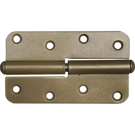 Петля накладная стальная &quot;ПН-110&quot;, цвет золотой металлик, правая, 110мм 37653-110R купить в Нягани