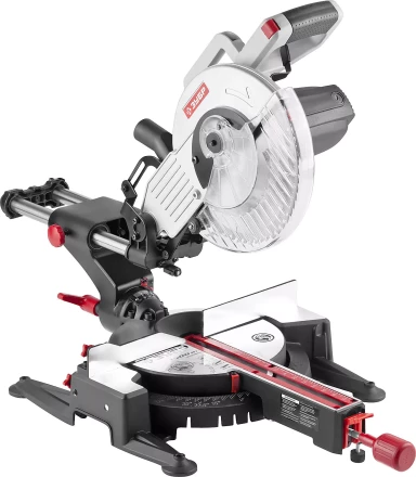 Пила торцовочная ЗУБР &quot;МАСТЕР&quot;, сдвижная голова, 255 мм, 4800 об/мин, 1600 Вт ЗПТ-255-1600-Л-02 купить в Нягани