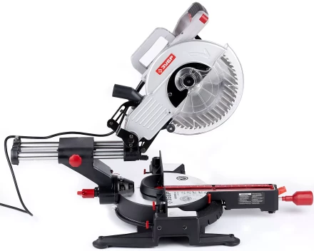 Пила торцовочная ЗУБР &quot;МАСТЕР&quot;, сдвижная голова, 255 мм, 4800 об/мин, 1600 Вт ЗПТ-255-1600-Л-02 купить в Нягани