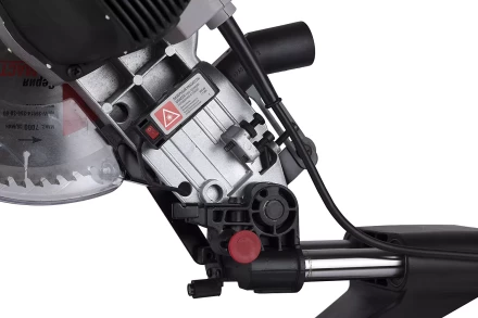 Пила торцовочная ЗУБР &quot;МАСТЕР&quot;, сдвижная голова, 255 мм, 4800 об/мин, 1600 Вт ЗПТ-255-1600-Л-02 купить в Нягани