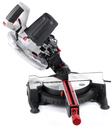 Пила торцовочная ЗУБР &quot;МАСТЕР&quot;, сдвижная голова, 255 мм, 4800 об/мин, 1600 Вт ЗПТ-255-1600-Л-02 купить в Нягани