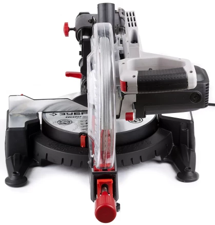 Пила торцовочная ЗУБР &quot;МАСТЕР&quot;, сдвижная голова, 255 мм, 4800 об/мин, 1600 Вт ЗПТ-255-1600-Л-02 купить в Нягани