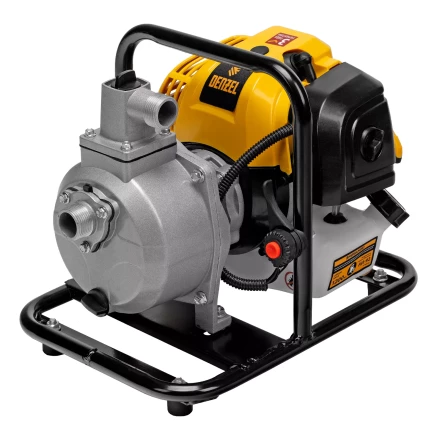 Мотопомпа бензиновая для чистой воды Denzel PX-25, 52 см3, 1&quot;, 170 л/мин, глуб 8 м, напор 30 м 99205 купить в Нягани