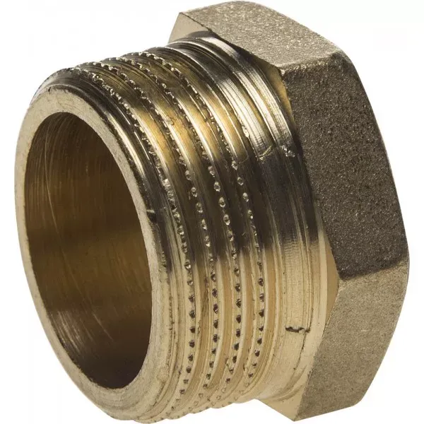 Заглушка GENERAL FITTINGS латунь, 6-ти гранная головка, наружная резьба, 3/4" 51098-S-3/4 купить в Нягани