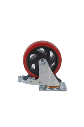 Колесо поворотное усиленное полиуретан SCBM 55 125 мм с тормозом 1027250 купить в Нягани