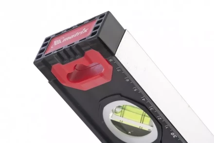 Уровень алюминиевый усиленный 1200 мм MATRIX 2 компонентные рукоятки артикул 34364 купить в Нягани