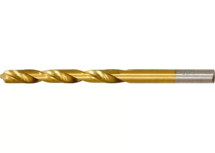 Сверло по металлу 6,5 мм HSS нитридтитановое покрытие цилиндрический хвостовик MATRIX 717650 купить в Нягани