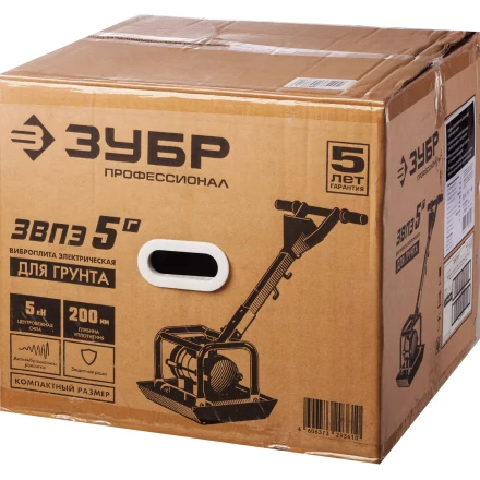 Виброплита электрическая ЗВПЭ-5 Г серия ПРОФЕССИОНАЛ купить в Нягани