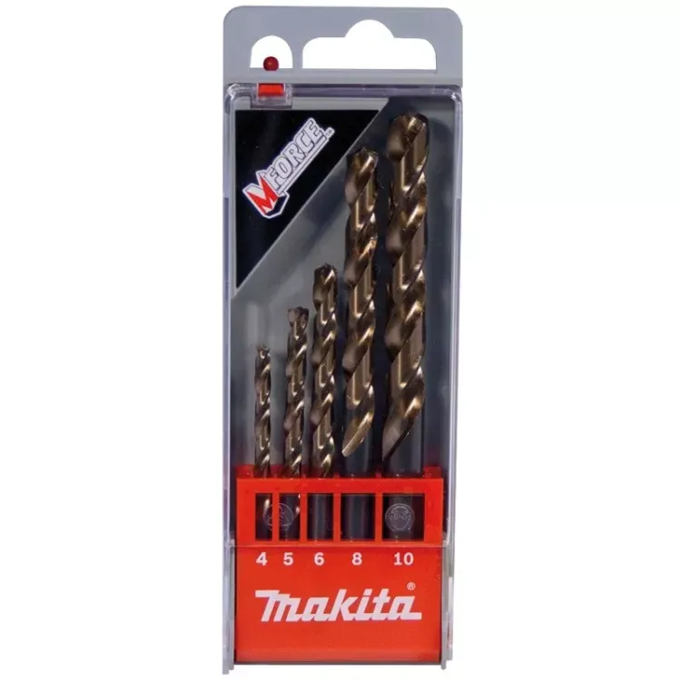 Набор сверл по металлу HSS M-Force, Makita D-30508 купить в Нягани