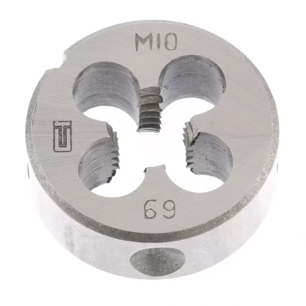 Плашка М10 х 1,5 мм СИБРТЕХ 77027 купить в Нягани