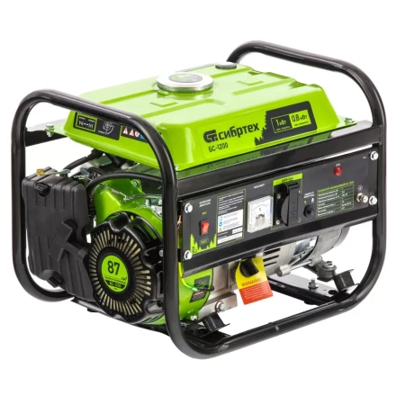 Генератор бензиновый Сибртех БС-1200 94541 купить в Нягани
