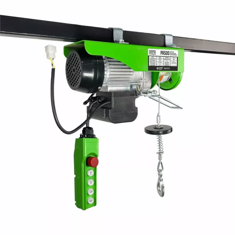 Мини таль электрическая комбинированная HITCH РА500 250/500кг 12/6м 220В (SZ086108) купить в Нягани