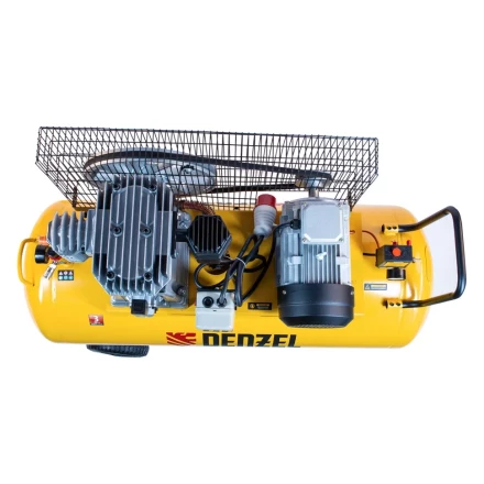 Компрессор воздушный, ременный привод BCI4000-T/200, 4.0 кВт, 200 литров, 690 л/мин Denzel 58124 купить в Нягани