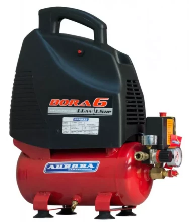 Компрессор безмасляный поршневой прямой привод Aurora BORA-6 купить в Нягани