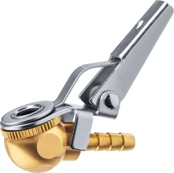 ЗУБР штуцер елочка, 6 мм - наконечник угловой для накачки шин, переходник, Профессионал (64928-06)