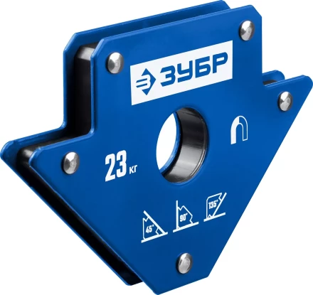 ЗУБР УМ-3, 23 кг, угольник магнитный для сварочных работ, Профессионал (40050-23) купить в Нягани