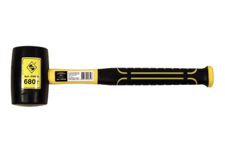 Киянка резин.680гр.с фиберглассовой рукоят.1/6/24 23058 купить в Нягани