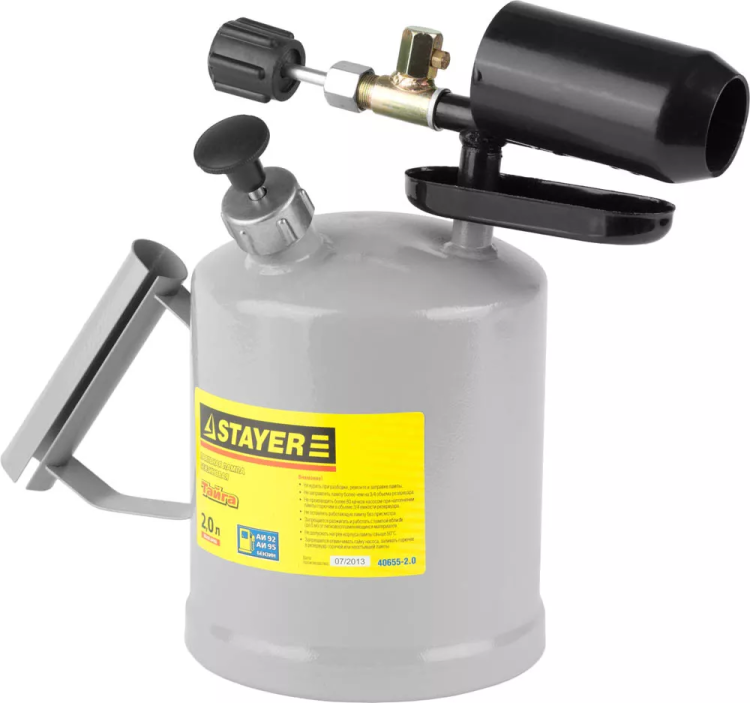 Лампа STAYER "PROFI" паяльная, стальная, 2,0л 40655-2.0 купить в Нягани