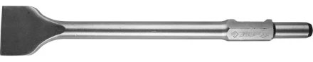 Зубило ЗУБР HEX 30 лопаточное для отбойных молотков и бетоноломов, шестигранный хвостовик 30мм, 75х450мм 29374-75-450 купить в Нягани