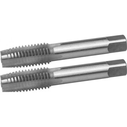 Комплект метчиков ЗУБР &quot;МАСТЕР&quot; ручных для нарезания метрической резьбы, М14 x 1,5, 2шт 4-28006-14-1.5-H2 купить в Нягани