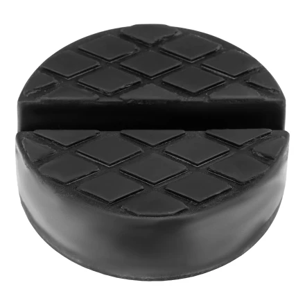 Резиновая опора для подкатного домкрата с прорезью  D 65 мм Matrix 50915 купить в Нягани