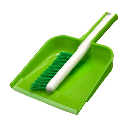 Набор совок с кромкой 300x205 мм и щетка-сметка 275 мм, микс цветов, Home Palisad 93343 купить в Нягани