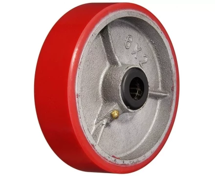 Колесо большегрузное P 46 100 мм полиуретановое на ось (N) 1045650 купить в Нягани